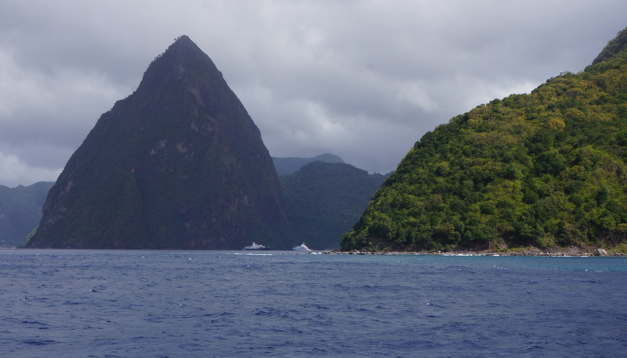 010813 3 Approaching the Pitons