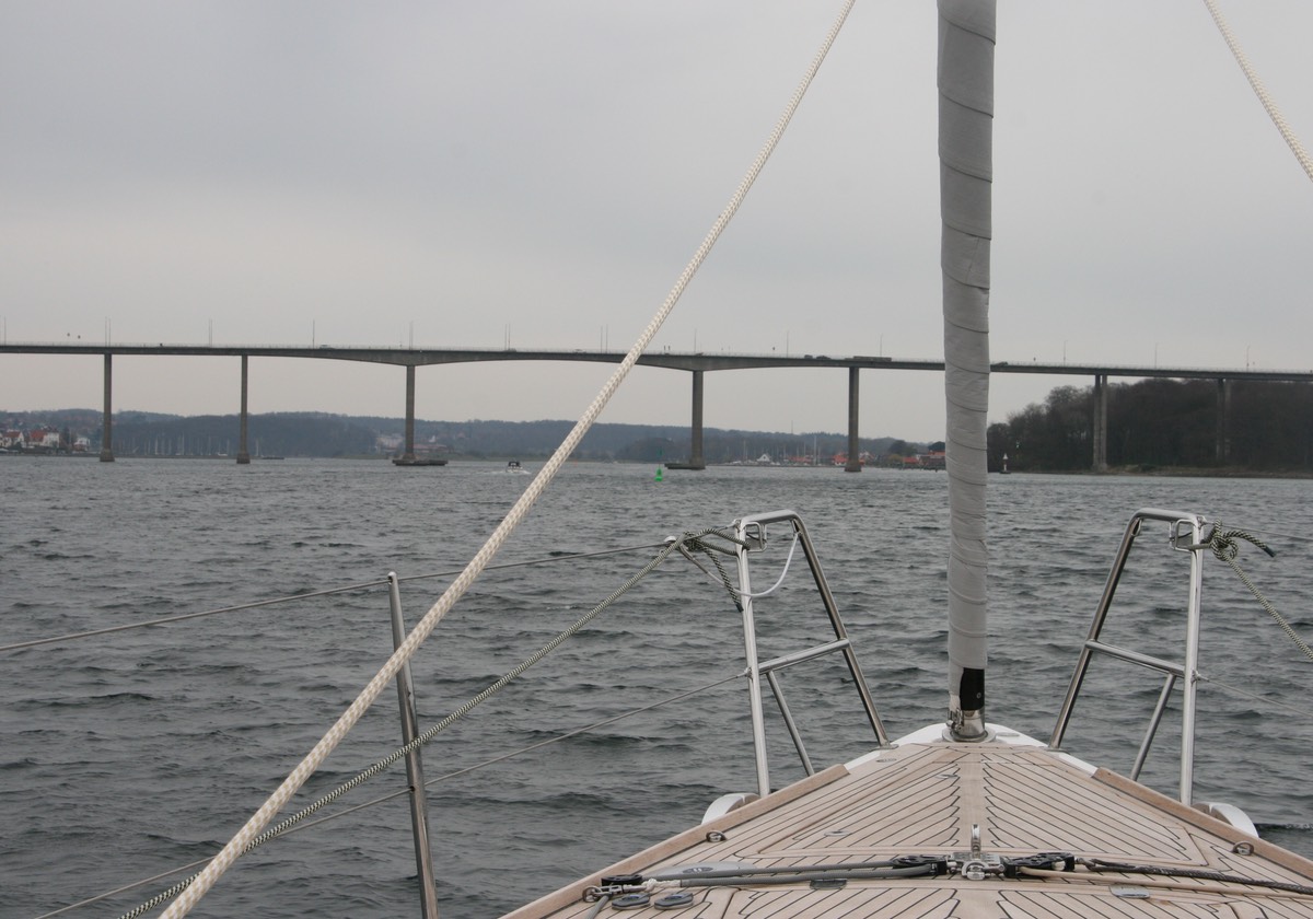 042412 4 Approaching the bridge to Svendborg