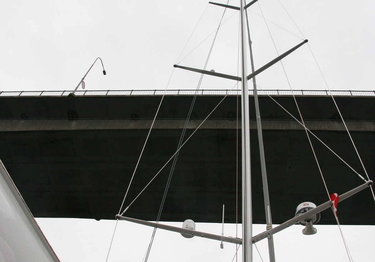 042412 8 Approaching the bridge to Svendborg