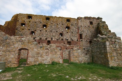 051112 23 Tour Day Stop 4 Hammershus Slot built in the 13th century