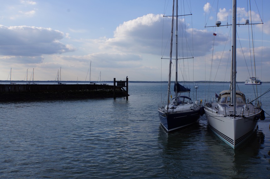 052513 6 Yarmouth Harbour Even we were rafted up to