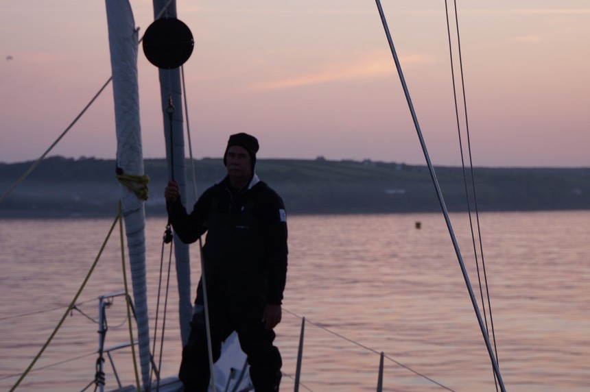 060613 4 A first were flying an anchor ball