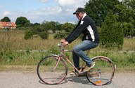 062612 13 Andrew on a Sandhamn courtesy bike with character