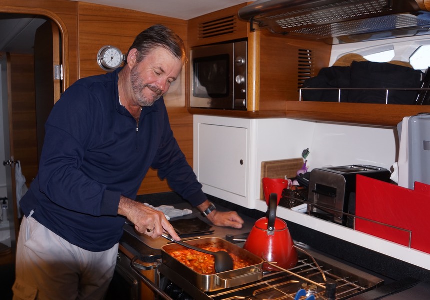 113012 1 Pete cooking up storm in the kitchen