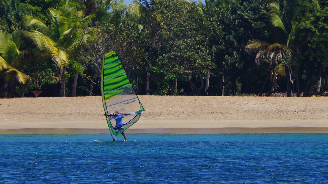 122912 5 Andrew back on the windsurfer and still going