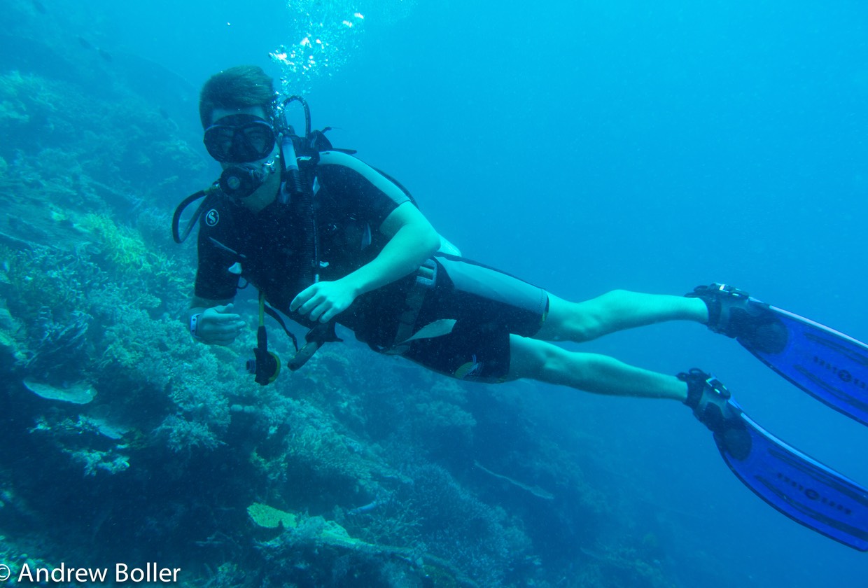 Timor - Scotts second open water dive