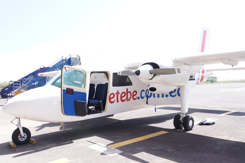 140301 9 Our trusty aircraft Emetebe