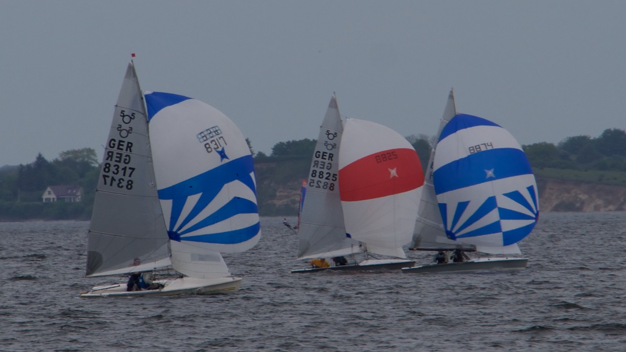 140518 17 Approaching Flensburg lots of Sunday racing