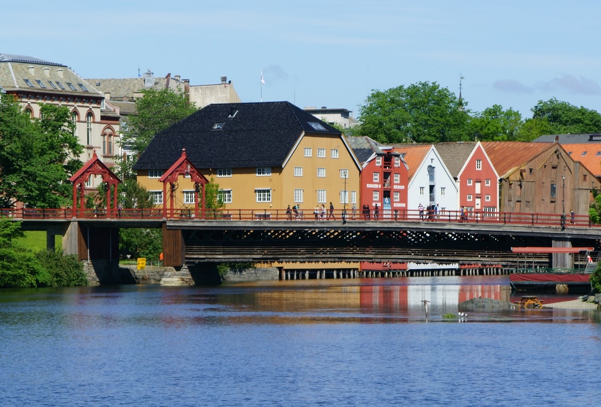 140614 10 The Gamle Bybro and Bryggene Trondheim