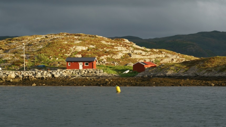 140615 6 Overnight anchorage Roan Fishing Harbour