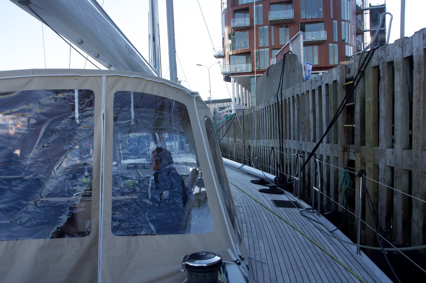 140702 35 Our berth Svolvaer Lofoten