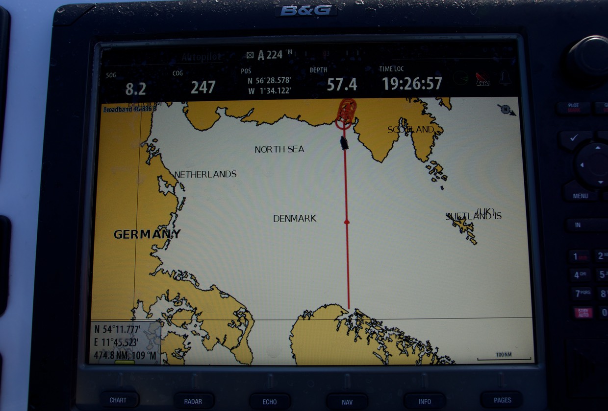 140823 8 North Sea crossing Almost arrived