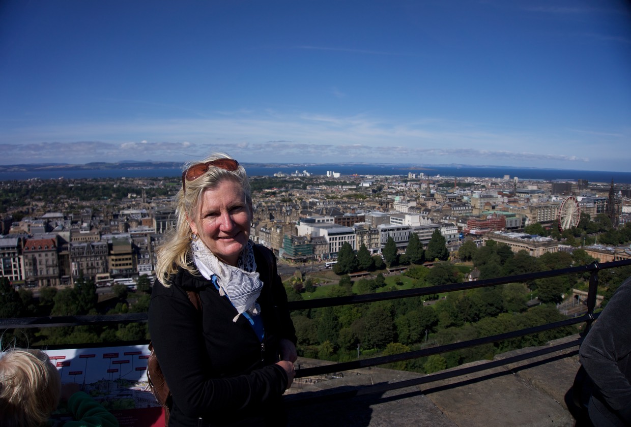 140826 15 Edinburgh Castle View of Edinburgh Lee