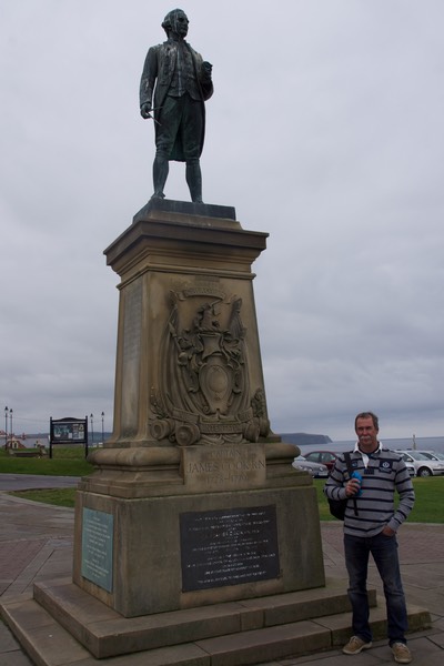 140906 9 Whitby Andrew and Captain Cook