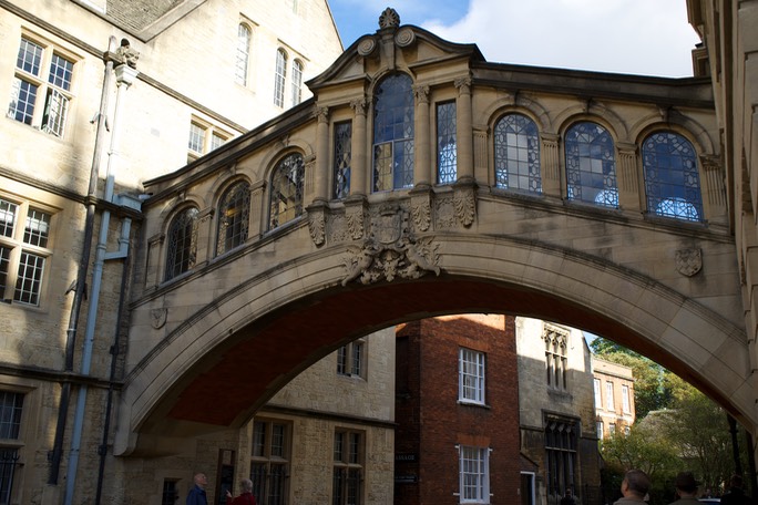141020 15 Walking tour of Oxford Bridge of Sighs 1914