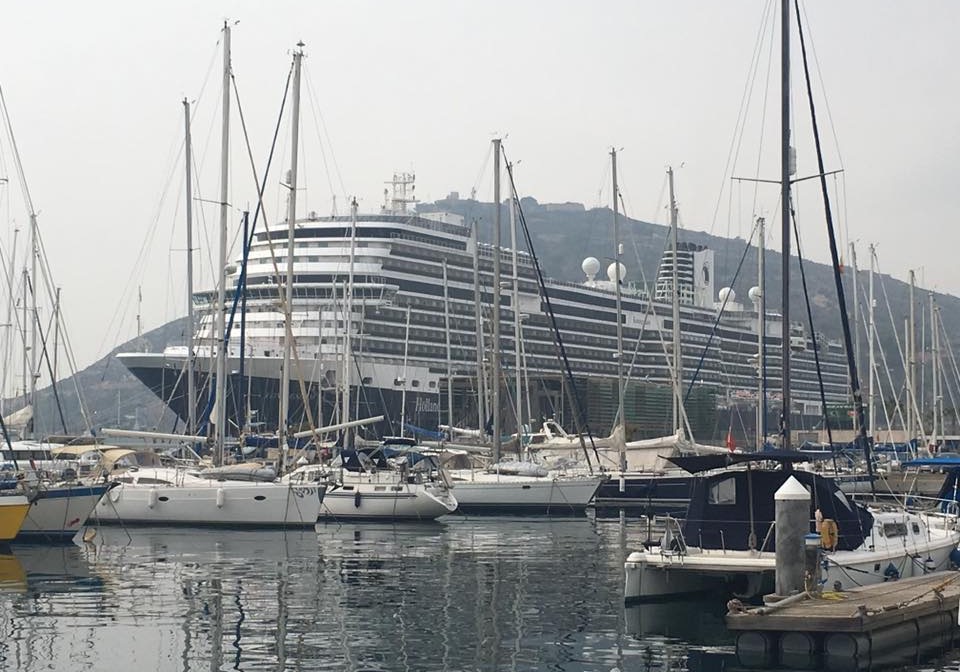 Cartagena Marina Cruise Ships and all