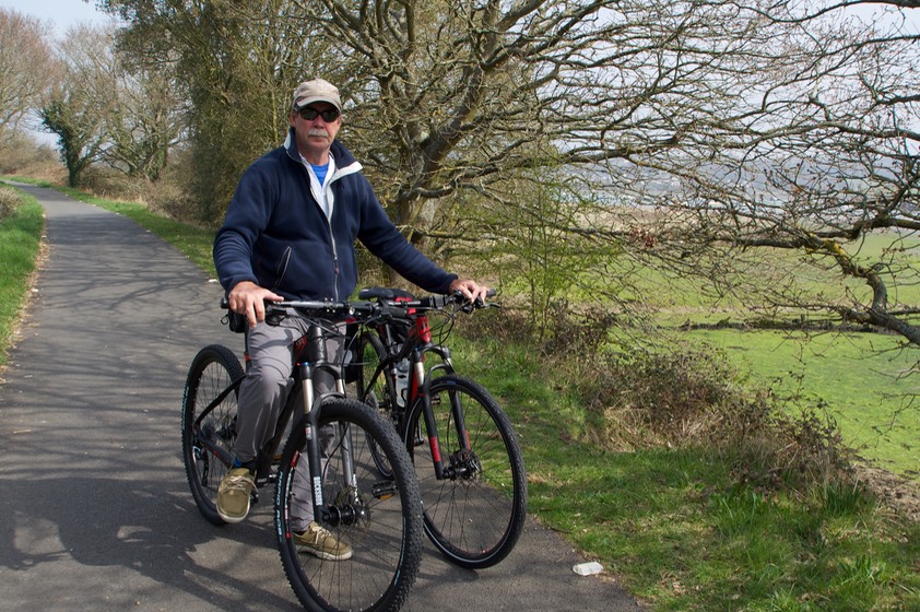 150410 3 Bike Ride Isle of Wight Andrew