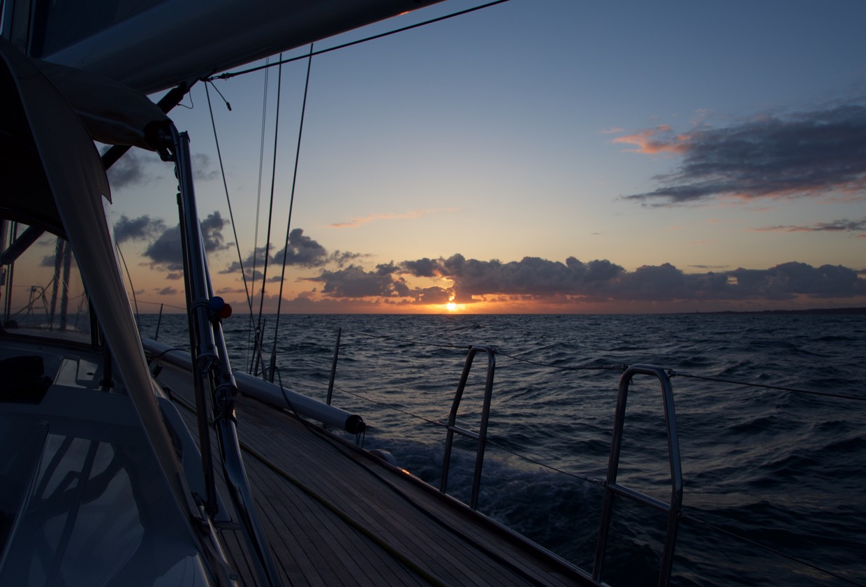 150428 1 Sunrise Cherbourg to Dieppe