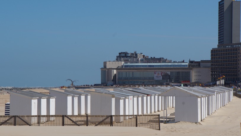 150513 2 Farm day ride Beach Huts Oostende