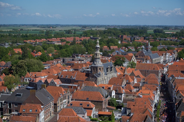 150521 9 View from the Tower Dirk Toren  Zierikzee 62 m high