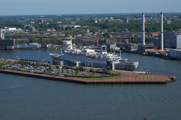150524 13 SS Rotterdam 1959 Now accommodation convention centre museum