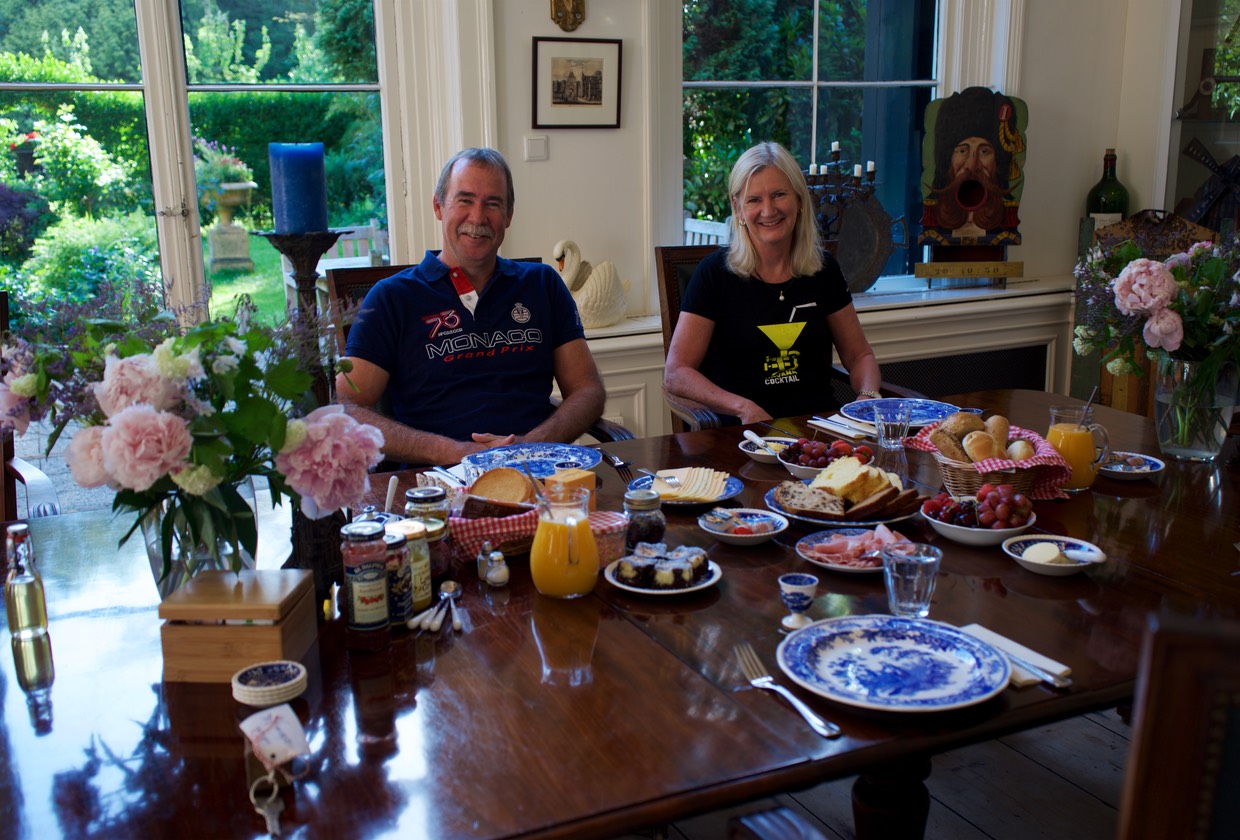 150607 1 Canal Trip Day 2 Oud Zuilen Our Accommodation Swanenvecht Breakfast