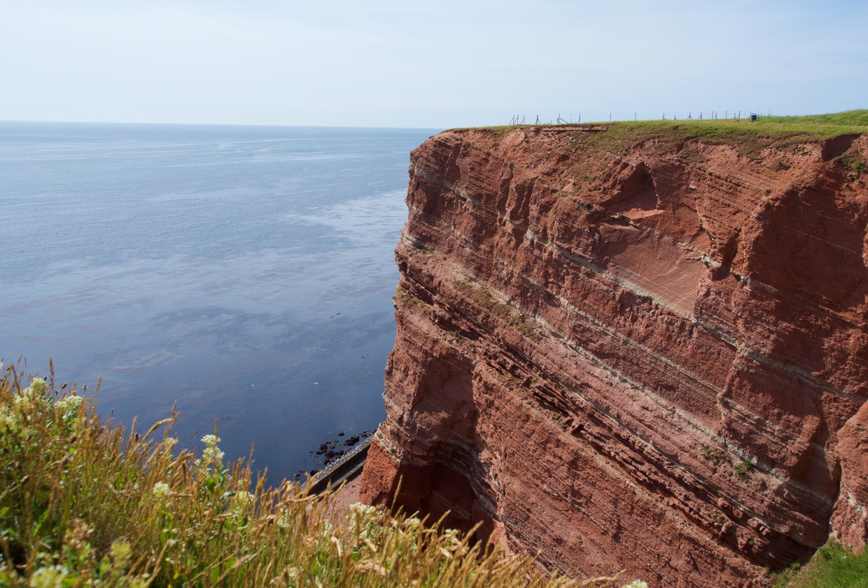 150629 4 Helgoland Red Sandstone Cliffs