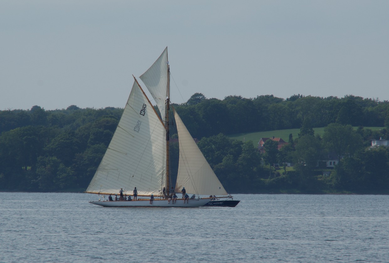 150703 2 Sailing to Flensburg 12m classic yacht
