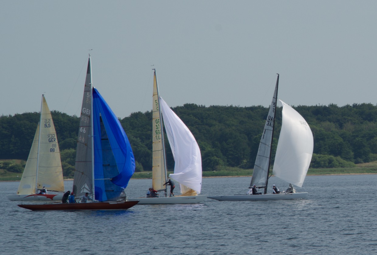 150703 3 Racing yachts Flensburg