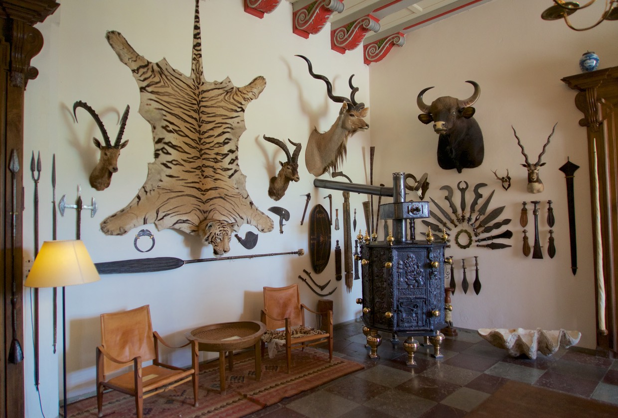 150710 23 Egeskov Slot - Hunting Room