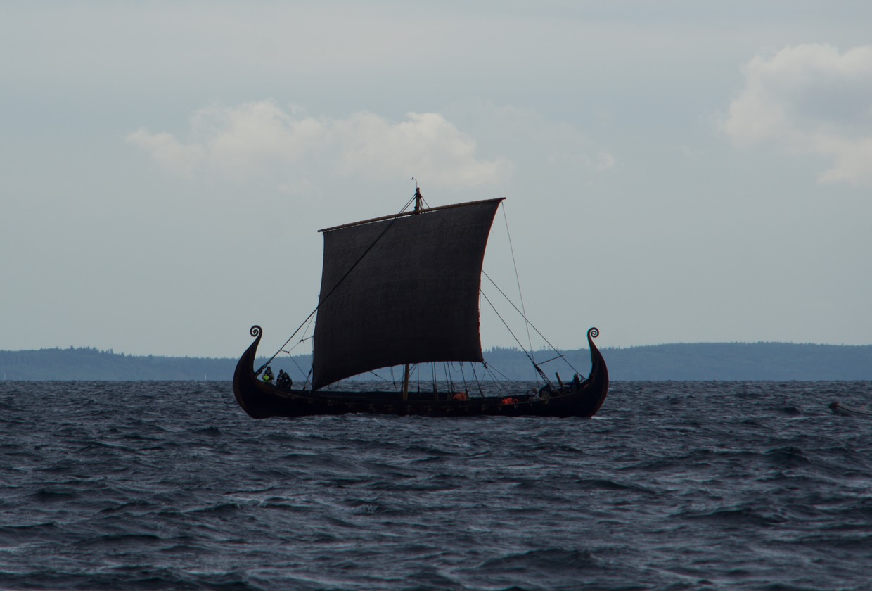 150727 2 Sailing Gilleleje to Farsund Viking Ship