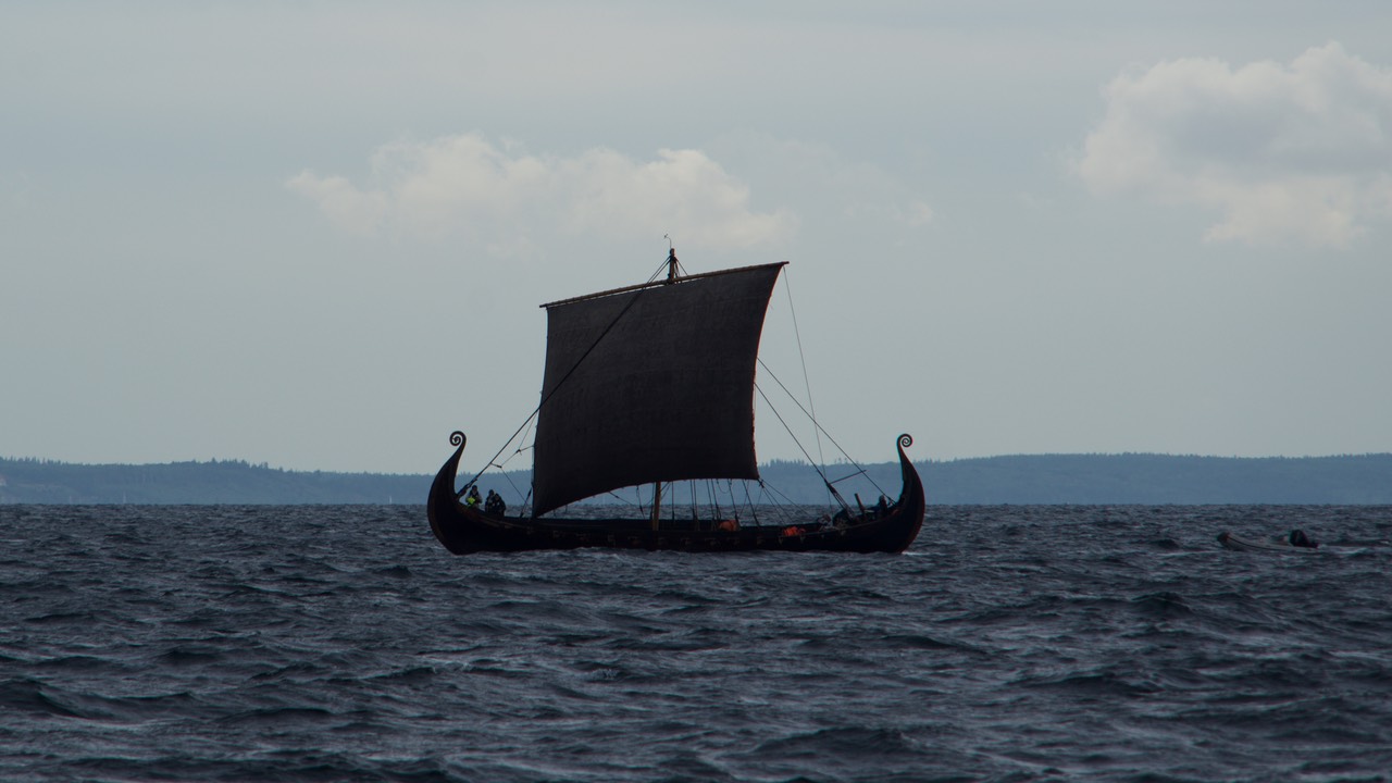 150727 2 Sailing Gilleleje to Farsund Viking Ship