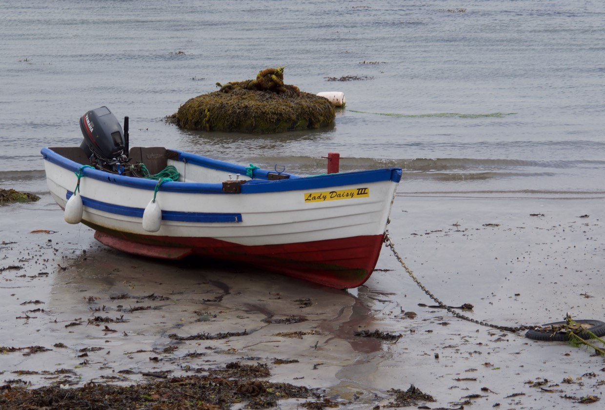 150910 Driving The Ring of Kerry Ballingskelligs Boat