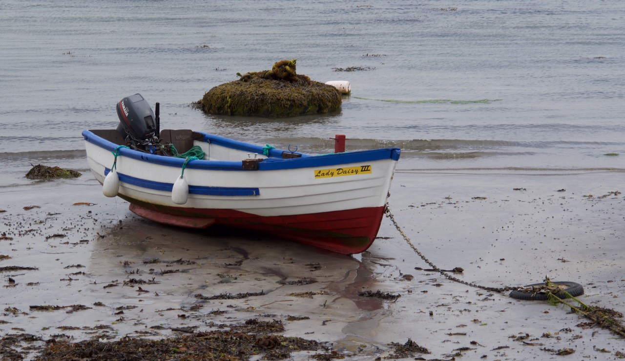 150910 9 Driving The Ring of Kerry  Ballingskelligs Boat