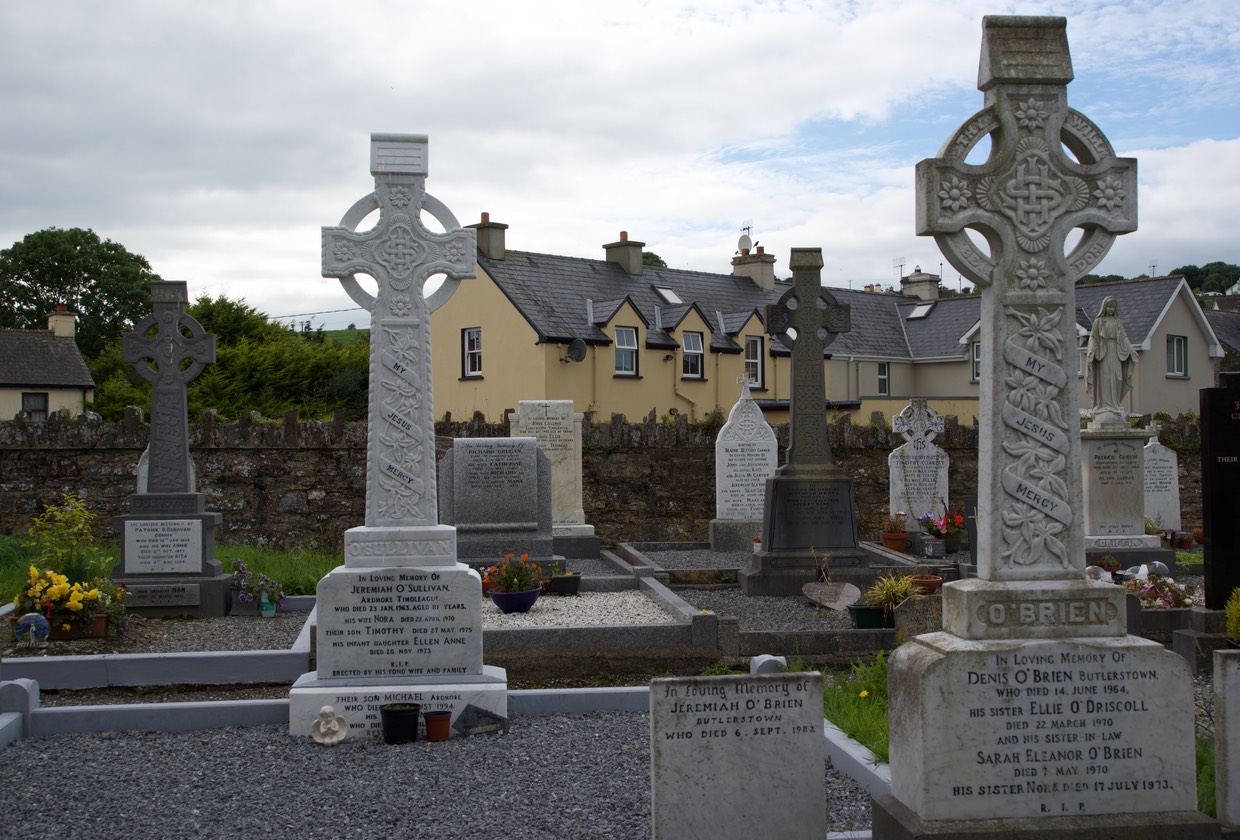 150916 Timoleague Friary Celtic Crosses