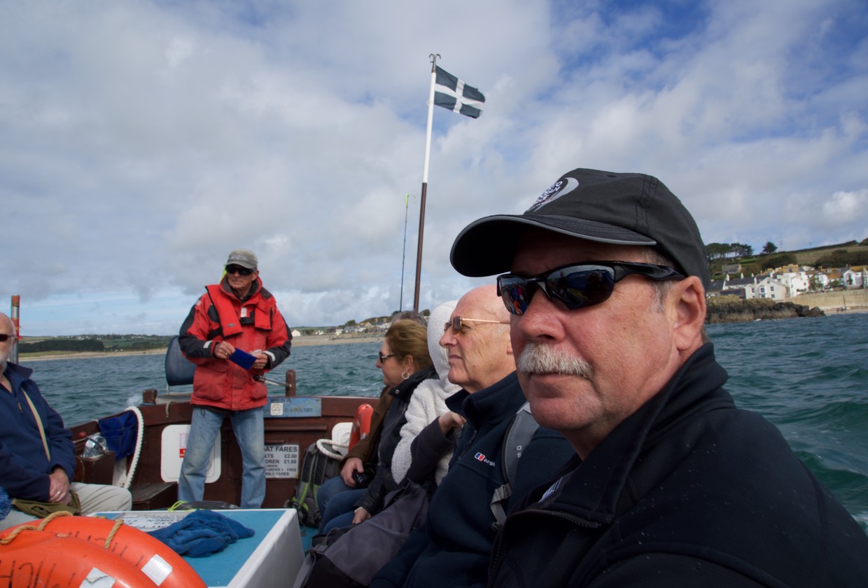150924 1 Boat trip to St Michaels Mount Andrew