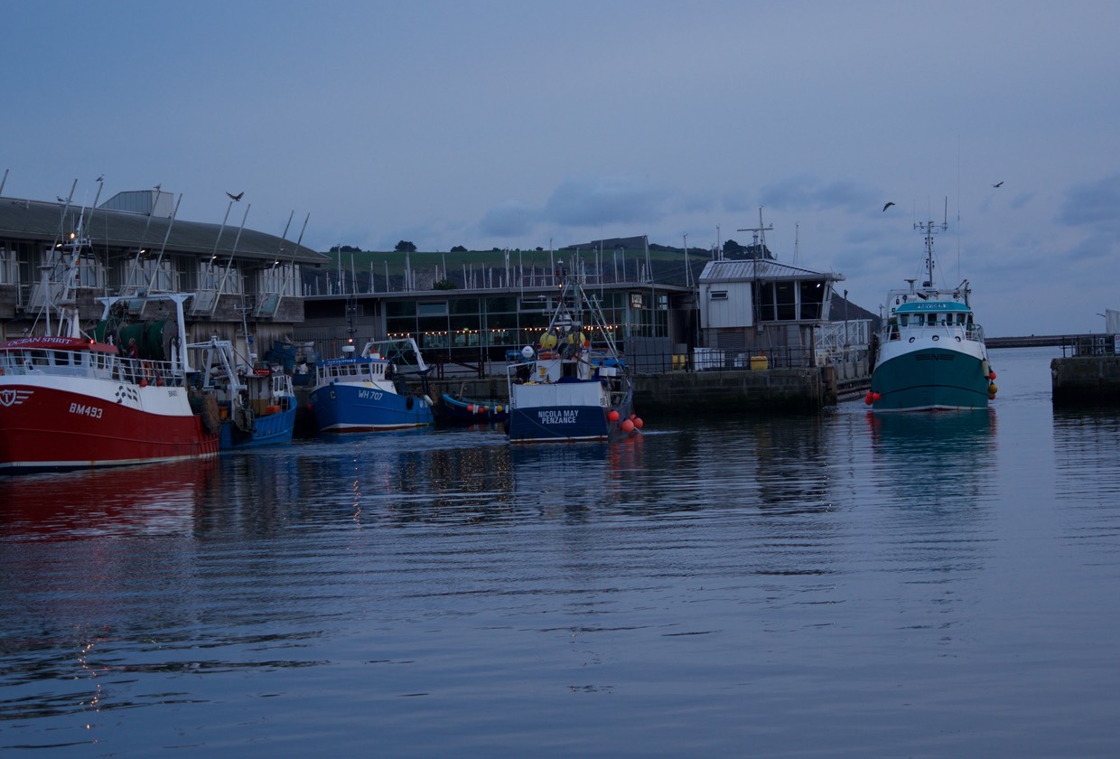151009 Sunset Sutton Harbour Plymouth