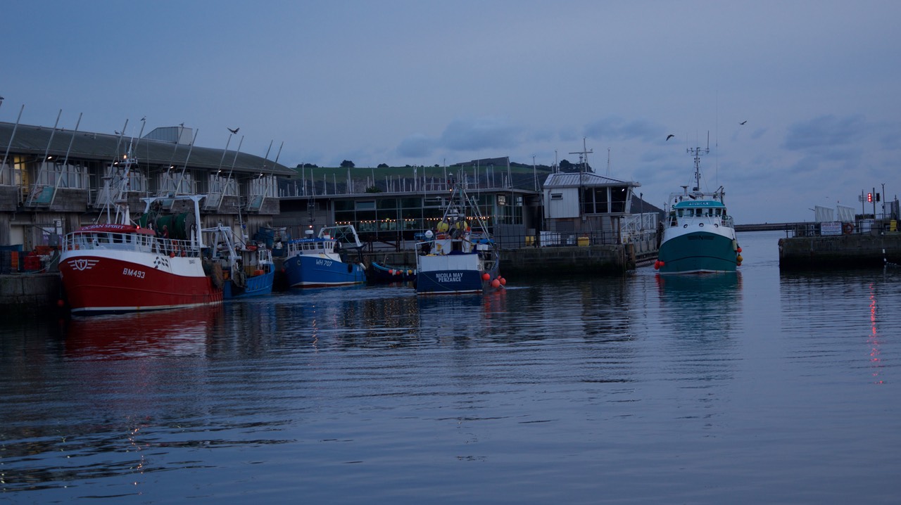 151009 3 Sunset Sutton Harbour Plymouth