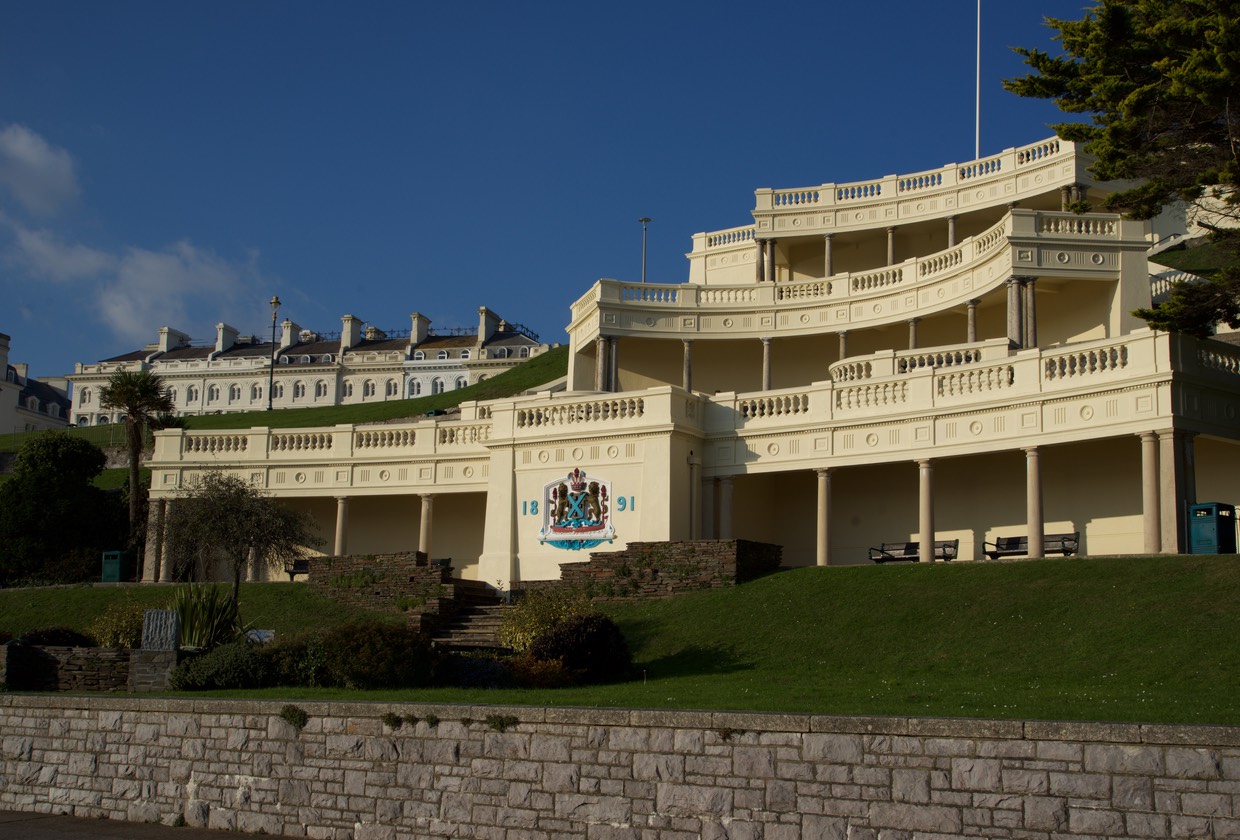 151012 Plymouth The Hoe Three tier belvedere built in 1891