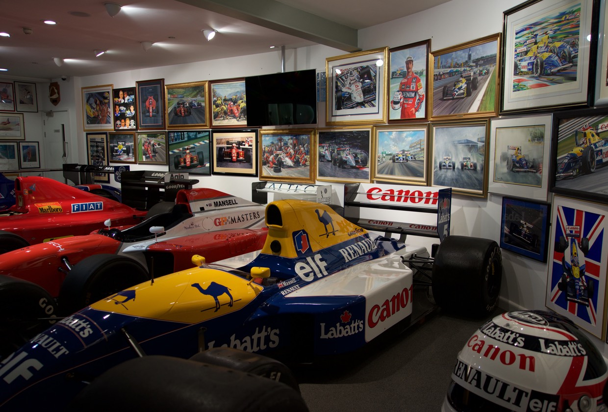 160518 Nigel Mansell Formula 1 and Indy Car Museum