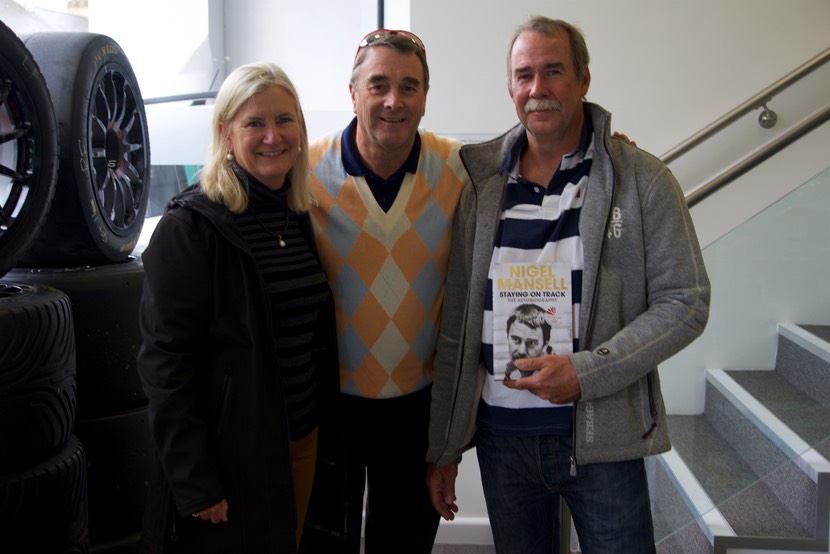 160518 9 Nigel Mansell at his Formula 1 and Indy Car Museum