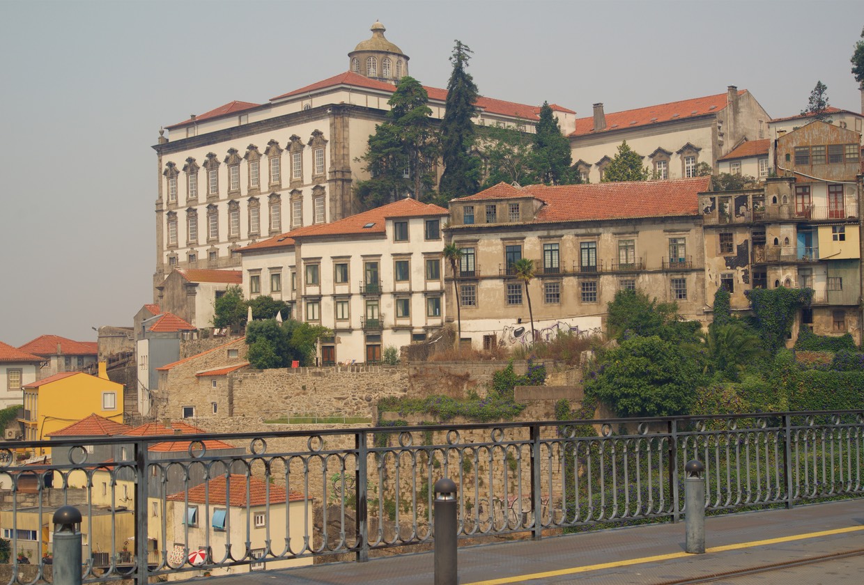 160812 Porto walking tour view from Rail Bridge