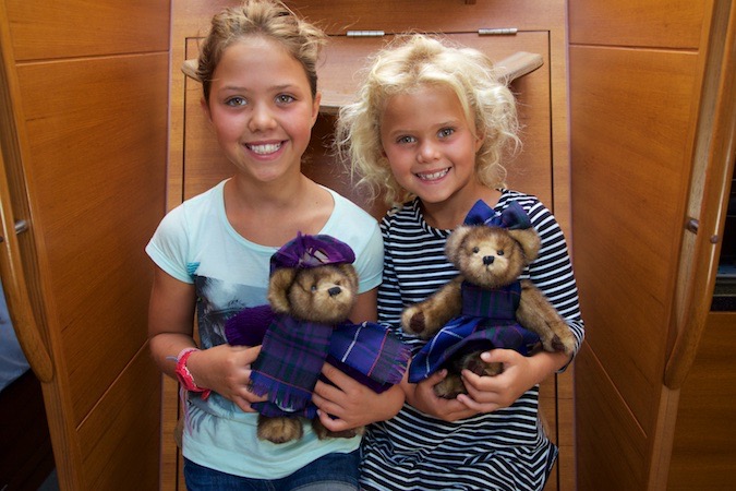 160824 1 Phoebe and Poppy adopting Hamish and Bella.jpg