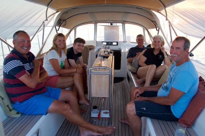 160831 21 Faro Our anchorage in Parc Natural Da Ria Formosa Bbq with Friends