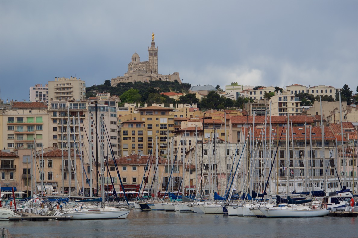 170505 6 Marsaille our view in the harbour