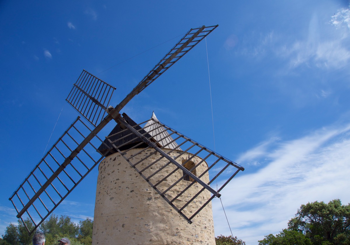 170514 Iles De Hyeres Ile De Porquerolles WIndmill