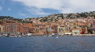 170523 1a Arriving Villefranche by dinghy