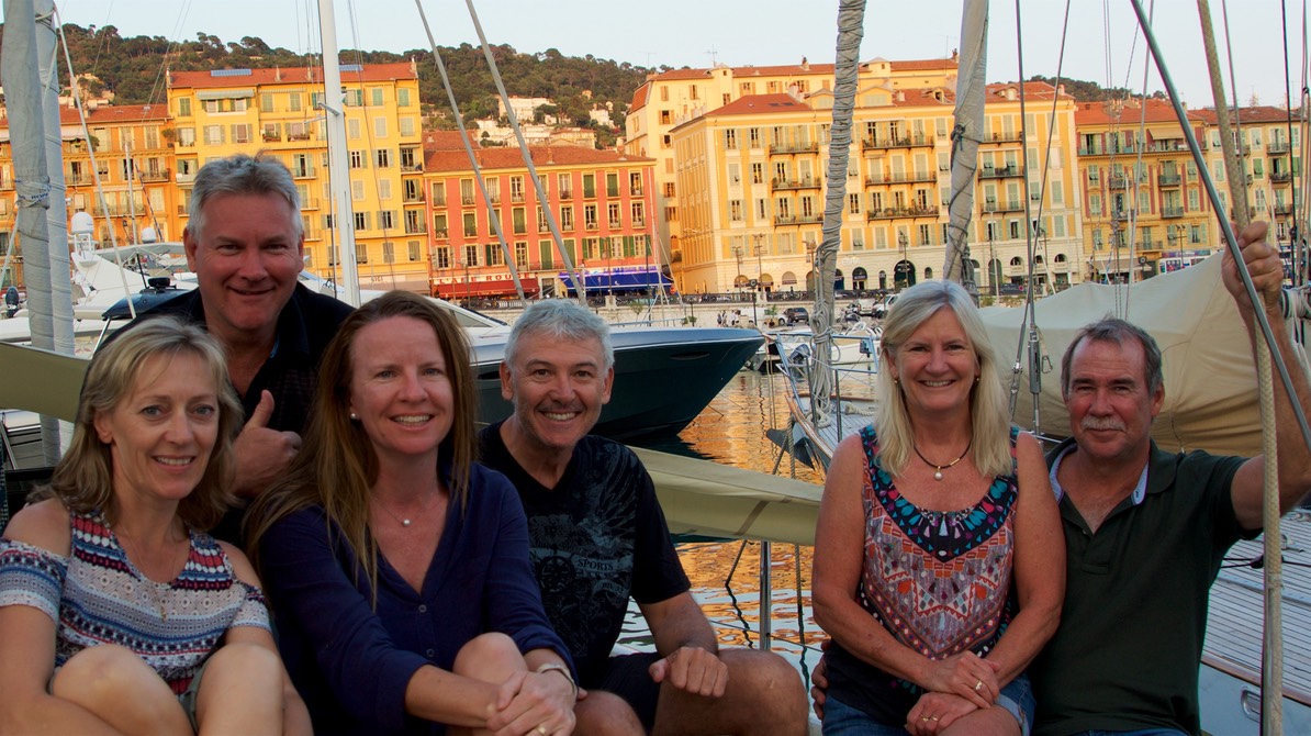 170527 8 Nice Harbour Jane Danny Paul Rose Lee and Andrew