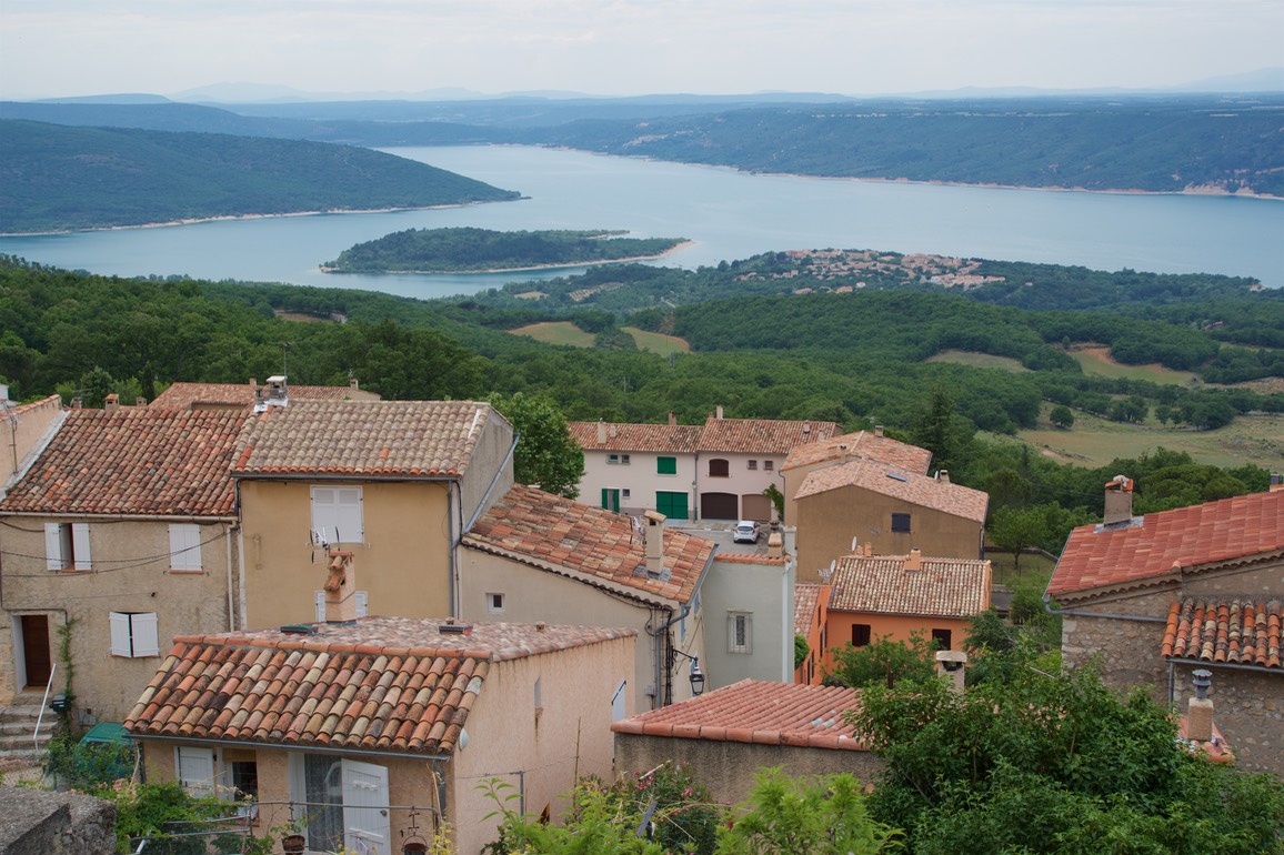 170531 23 Drive day to Gorge Du Verdon  Aiguines looking at Lac St Croix