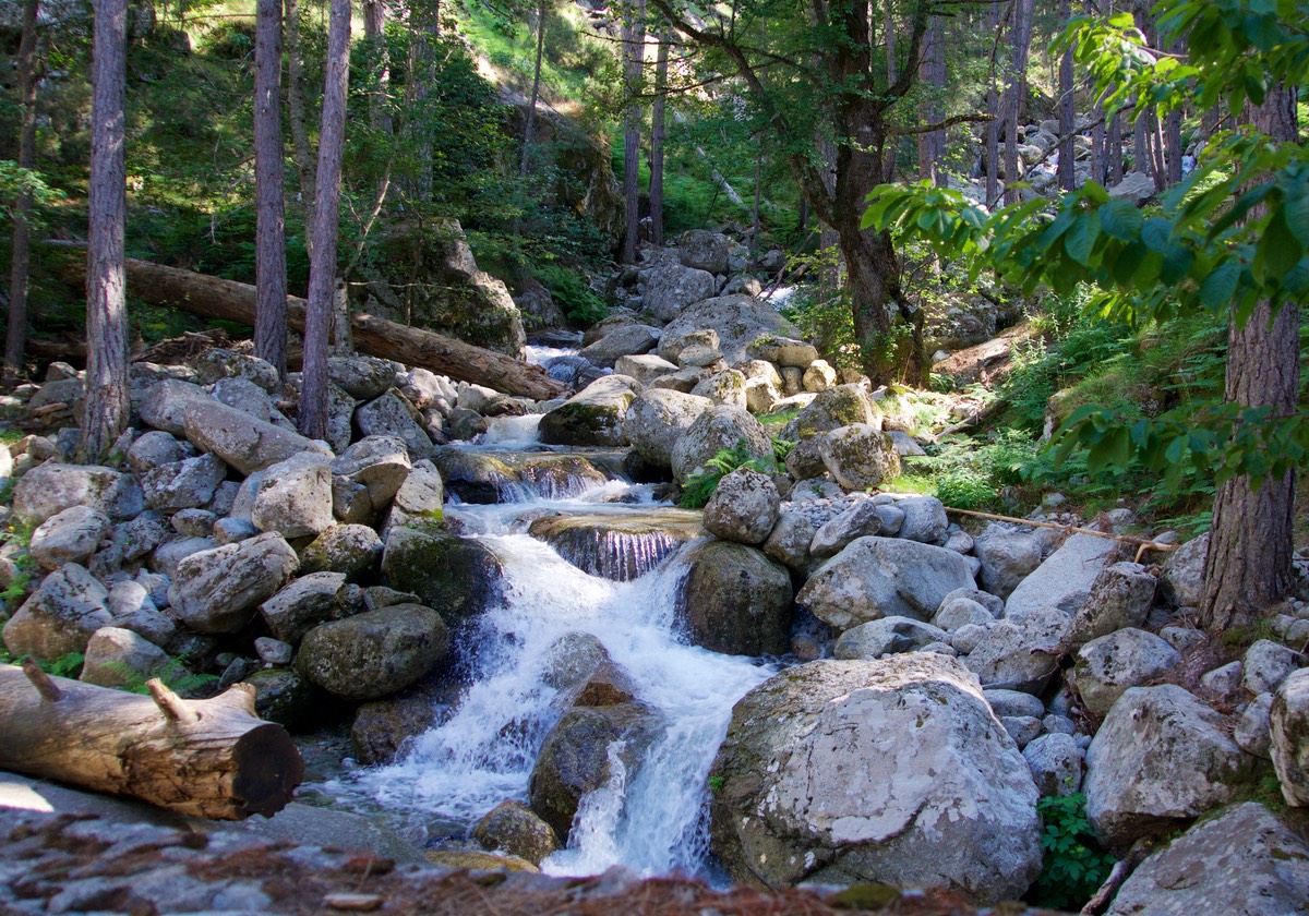 170615 Vallee de la Restonica Waterfall
